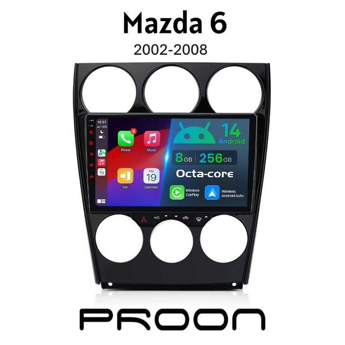 Auto Radio Mazda 6 ano 2002 até 2018