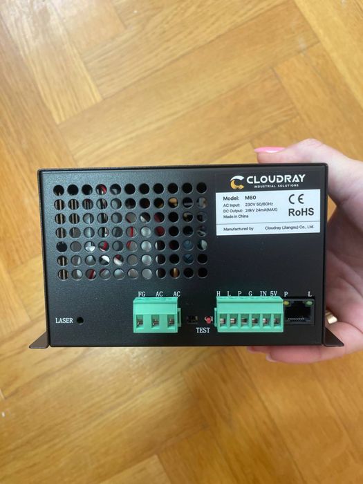 Блок живлення для CO2 лазера Cloudray 60w , СО2 для гравіювання