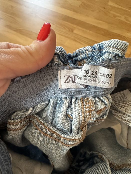 Джинси самі зручні для малюків zara 92 см