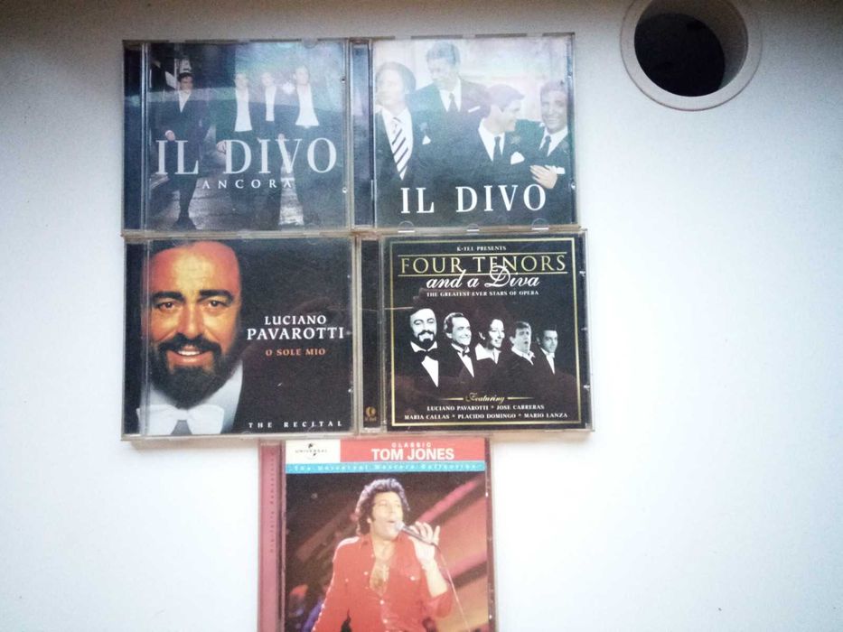 5 cds conjuntos ou individual