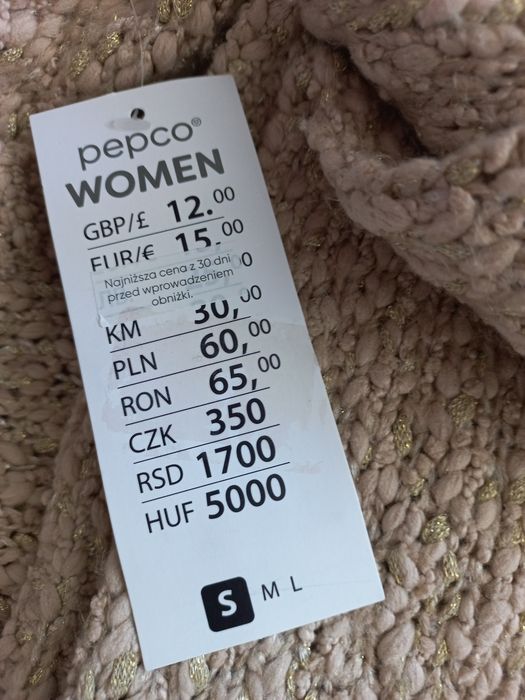 Sweter damski rozm s /m