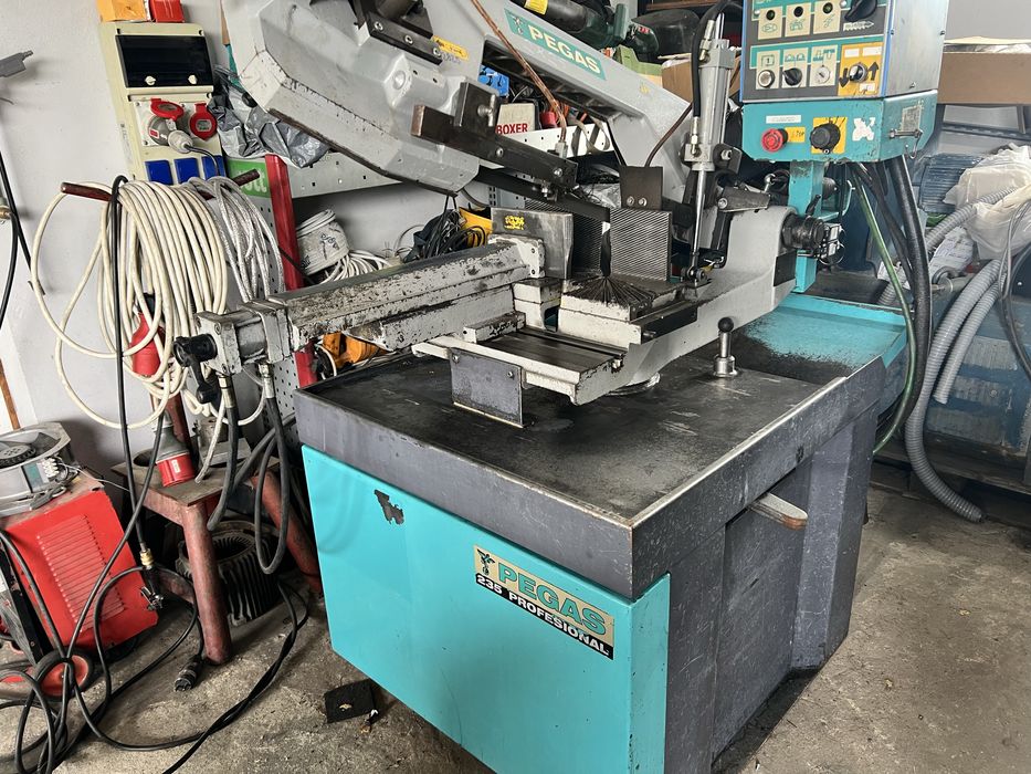 Pila tasmowa Pegas Gonda 235 Hydrauliczna Półautomatyczna