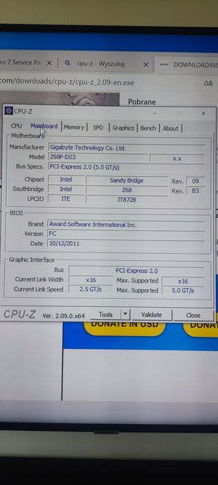 Sprzedam komputer Intel i3/8gb ram/gt1050/ssd