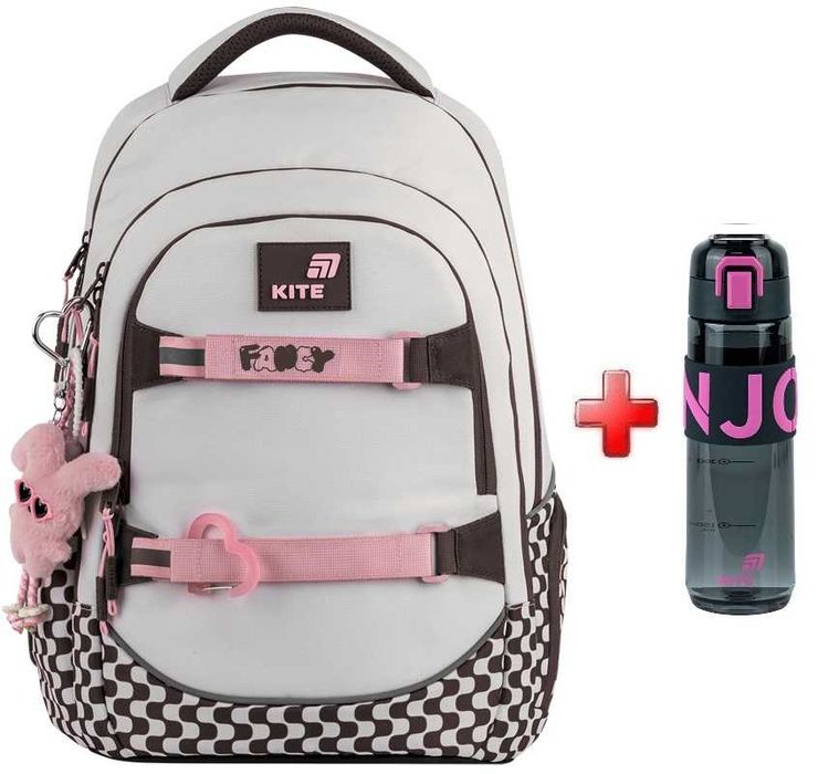 Рюкзак Kite Education teens Fancy K26-727M-2  подарунок пляшка  (на зріст дитини 130-145 см)