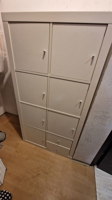 Komoda pionowa , 7 pólek, 2 szuflady