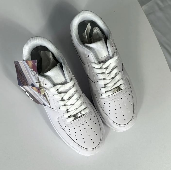 Кросівки Nike Air Force 1, білі, розмір 36, 23 см устілка