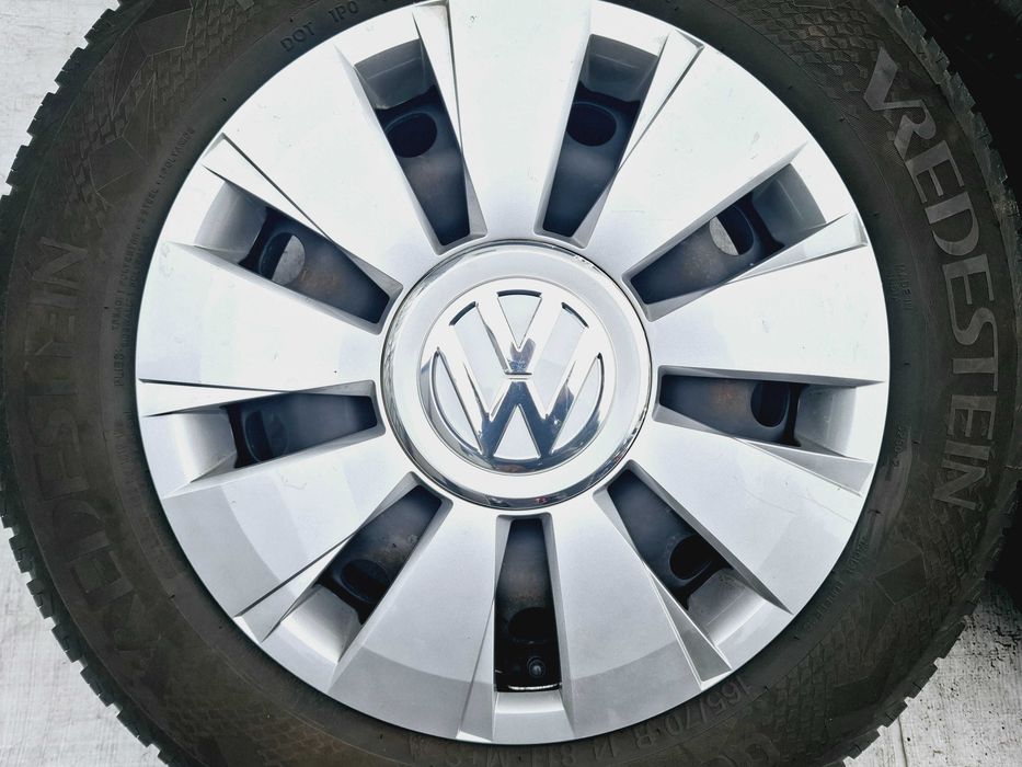 koła felgi stalowe z oponami całoroczne vw up skoda citigo seat mii