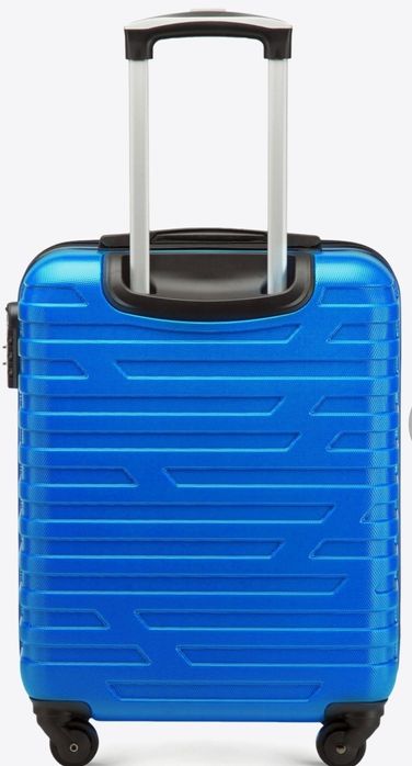 Wittchen walizka kabinowa z ABS-u, niebieska