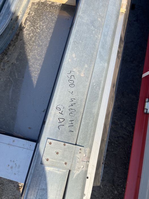 Brama segmentowa przeszklona ocieplaba 450 szer x4400 opcja napedu