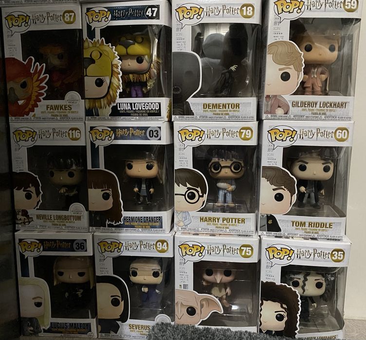 Coleção Funko Pop Harry Potter – várias personagens