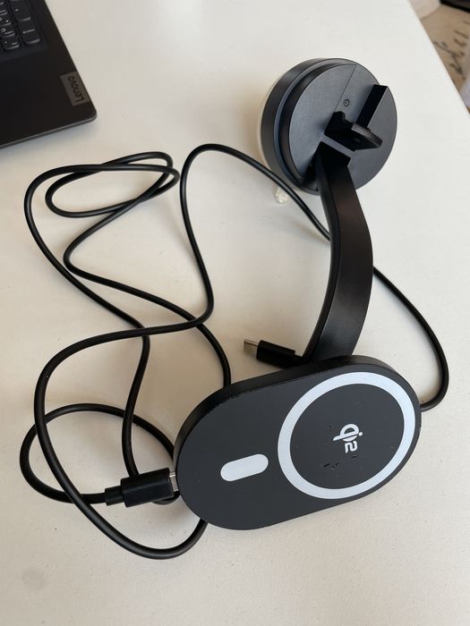 ładujący uchwyt na telefon, ładowanie indukcyjne USB C