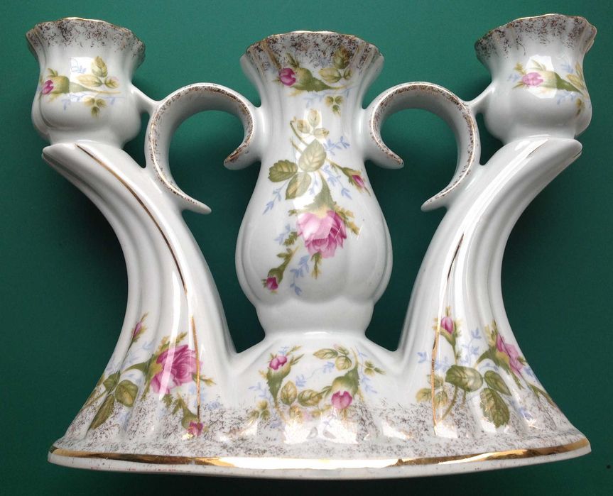 Chodzież Iwona Złota Róża imbryk + świecznik