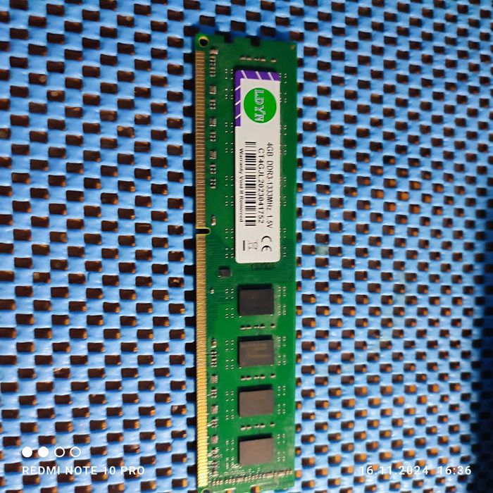 Оперативна пам'ять ОЗУ RAM 4GB DDR3- 1333 PC3