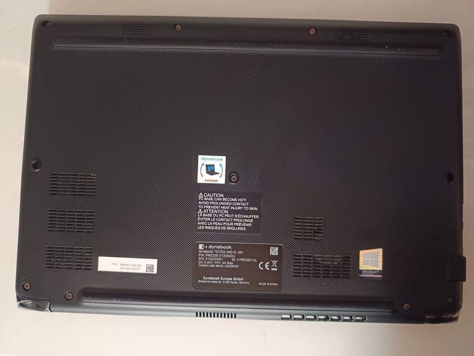 Toshiba Dynabook Portable / i3 10th gen / 16GB RAM / NVMe 256GB64564401481346124