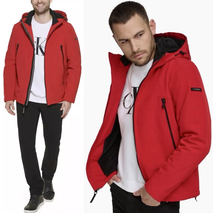 Calvin Klein L куртка sherpa пуховик чоловічий