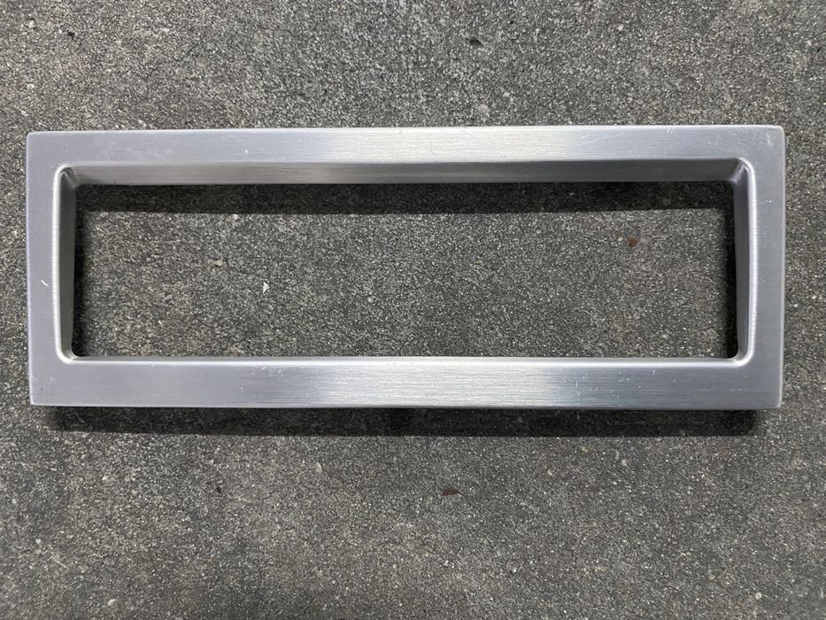 Moldura Ar Condicionado Aluminio Aço Escovado Original VW Golf 4 R32