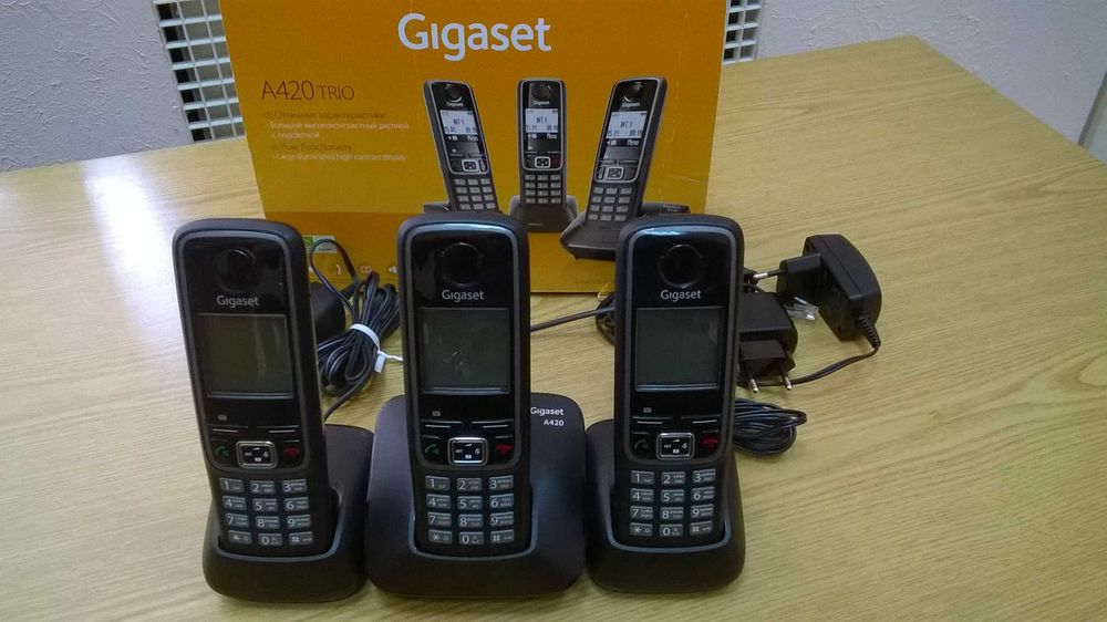 Телефон радіо Panasonic KX-TG2512UA Siemens