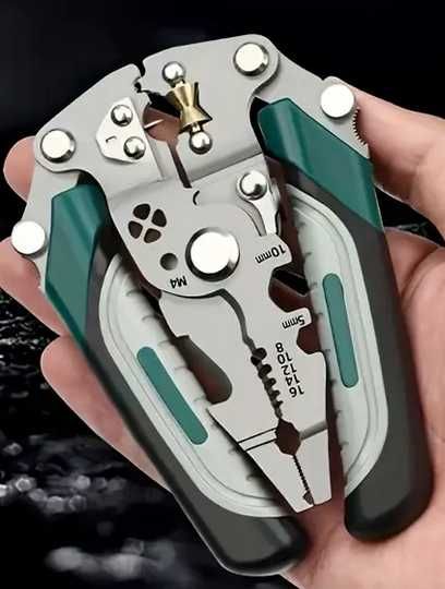 Szczypce - wielofunkcyjne do ściągania izolacji ze stali nierdzewnej