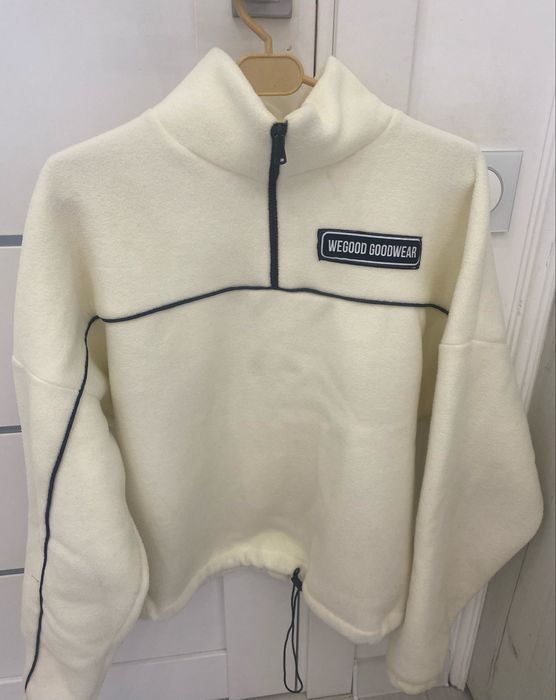 Білий флісовий костюм