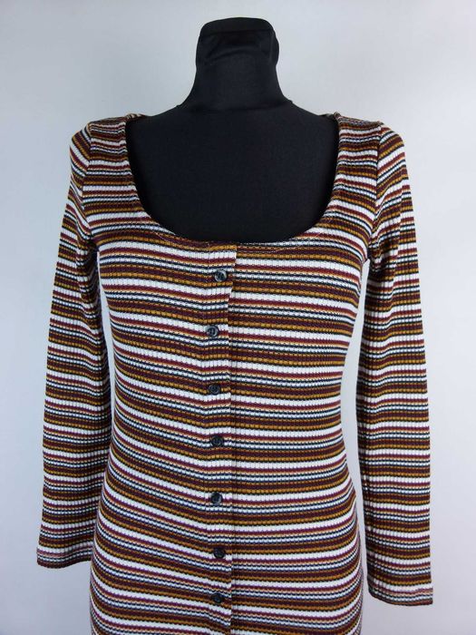 Topshop dzianinowa sukienka mini dzianinka / 36
