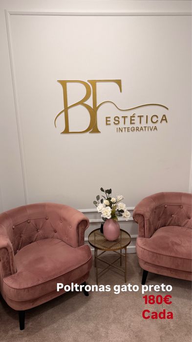 Poltronas  gato preto em otimo estado