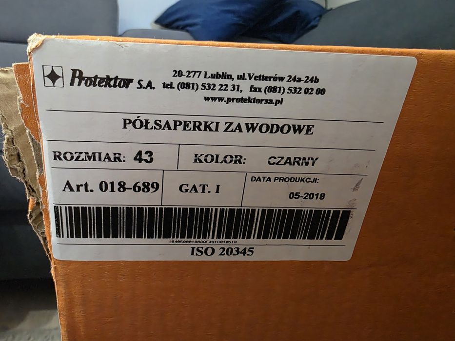 Buty  Półsaperki zawodowe