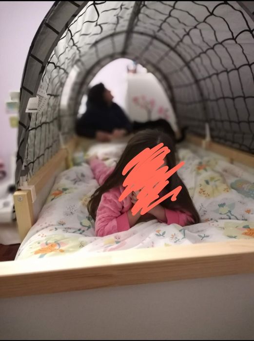 Cama reversível tipo beliche