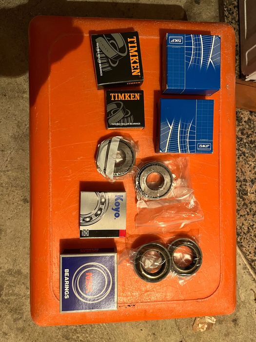 Kit rolamentos caixa velocidades opel/fiat