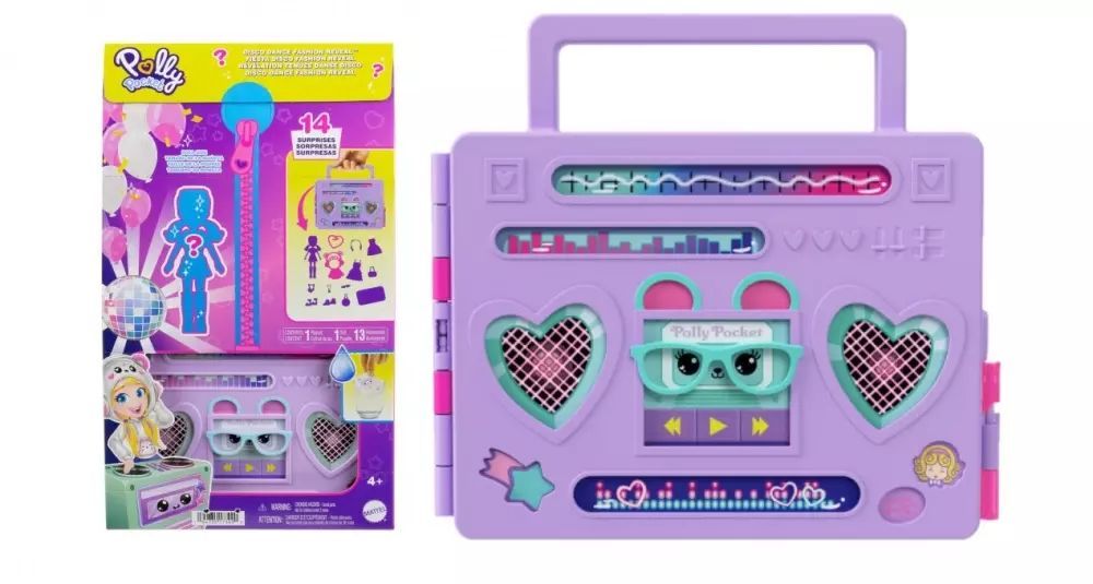Polly Pocket. Hrd65 Imprezowa Moda. Niespodzianki. Nowy Produkt