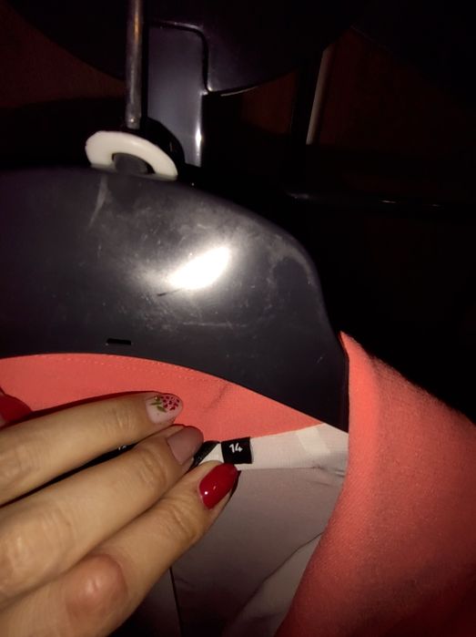 Żakiet damski koralowy