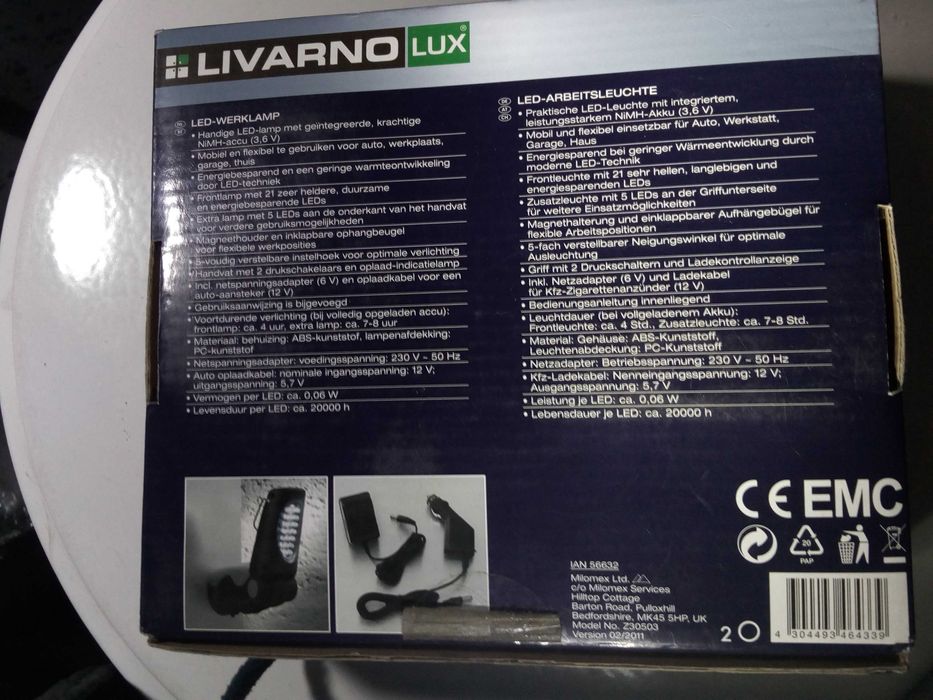 Lampa  LIVARNO Lux a LED