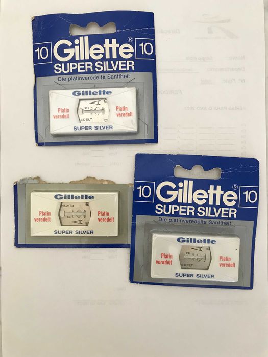 Recarga de Lâminas para Máquina Duplo Gume