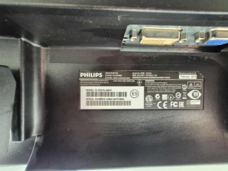 Монитор 23" Philips 233V5LAB/01