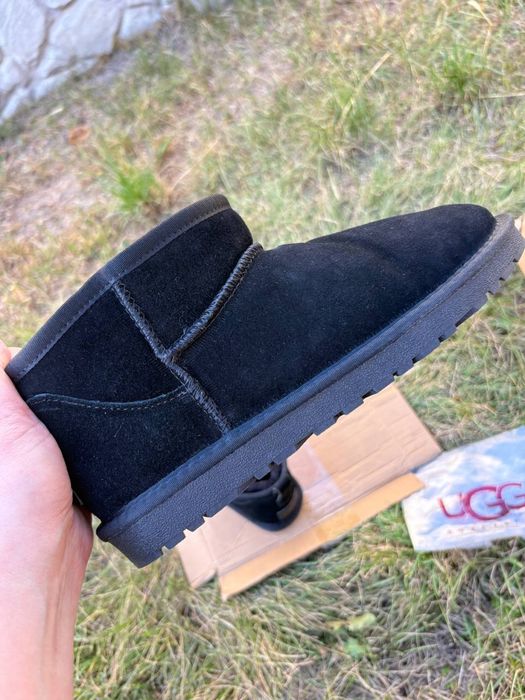Угі черевики UGG Ultra Mini 40 розмір УГГ Чорні УГІ