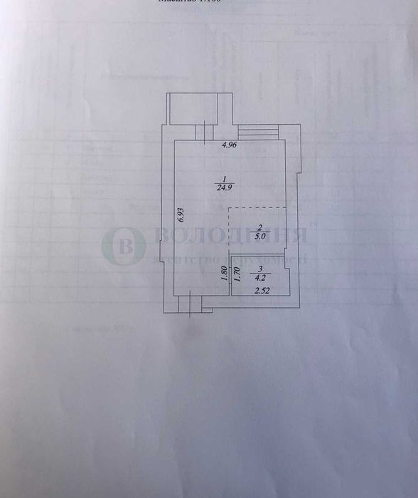 Продажа 1ком. Без ремонта. Ж/к Чайка ул.Лобановского д.30