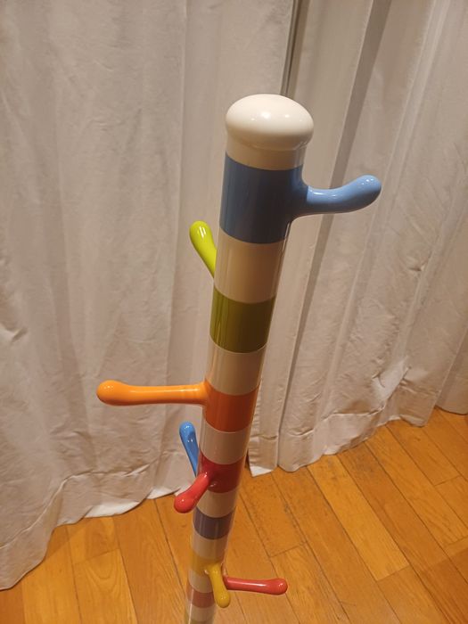 Cabide colorido para crianças Ikea Krokig