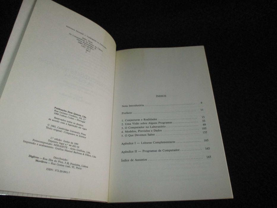 Livro Os Computadores no Ensino da Ciência Brian Kahn 1ª edição 1991
