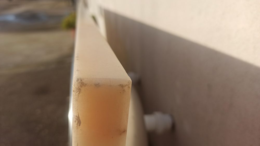 Pedras brancas de cozinha