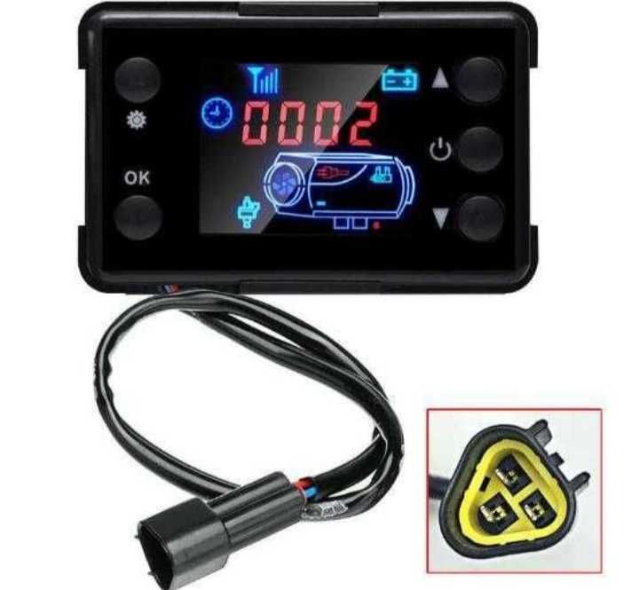 5кВт 12В/24В VEVOR комплект на два вихода дизельна автономка вебасто