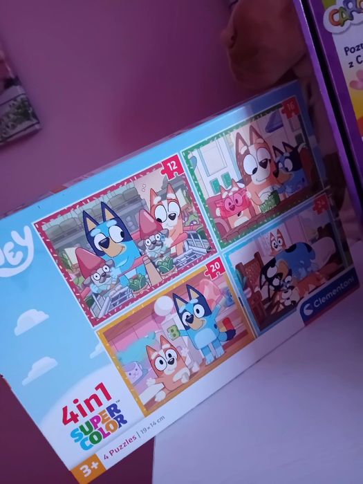 Blue puzle 3+ maskotka plus gadająca marchewka