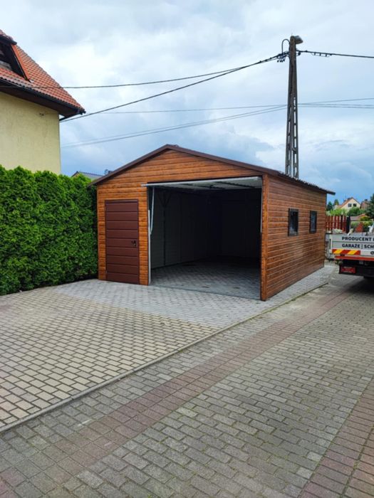 Garaż blaszany 4x6 6x5 6x5,80 6x6 7x6 8x6 9x5 9x6 - PRODUCENT Premium!