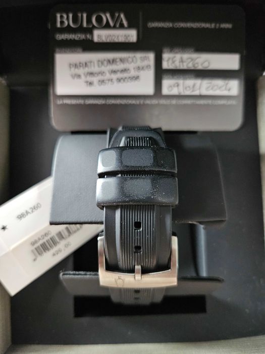 Zegarek męski Bulova 98A260 Maquina automat set