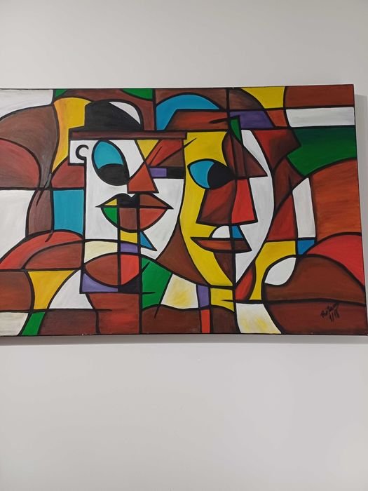 Tela abstrata original JAN/2018