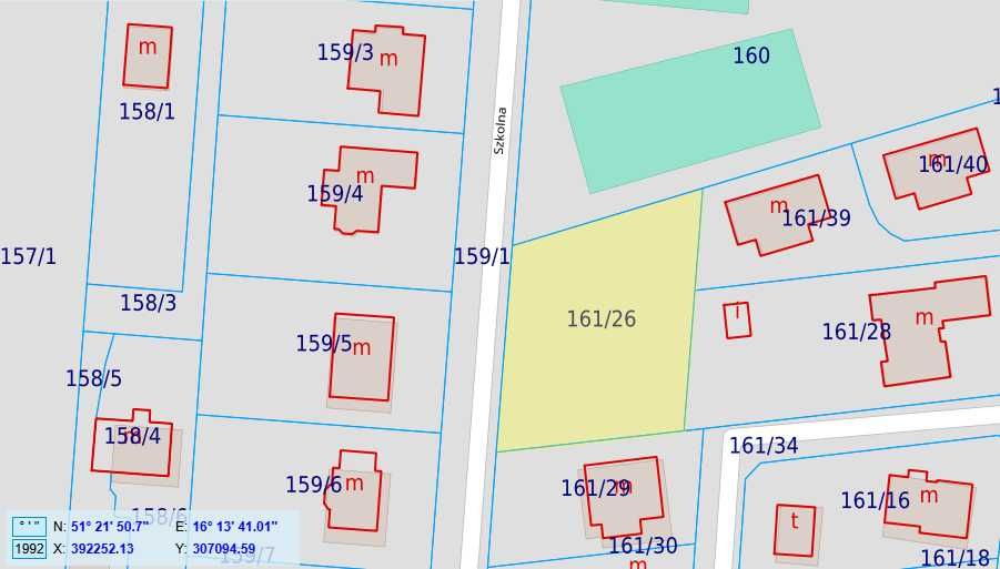 Sprzedam działkę budowlaną w Osieku - 13 arów