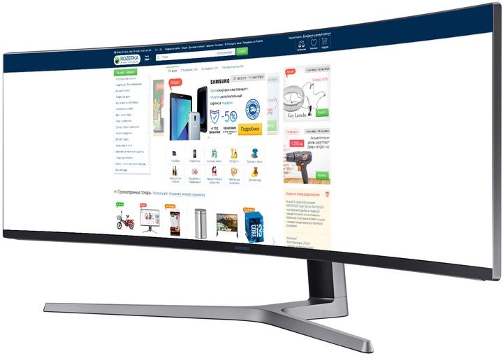 Монітор 49 Samsung LC49RG90SSNXZA