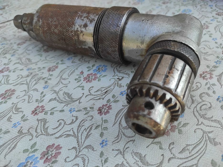 Дрель угловая, пневматическая производства СССР