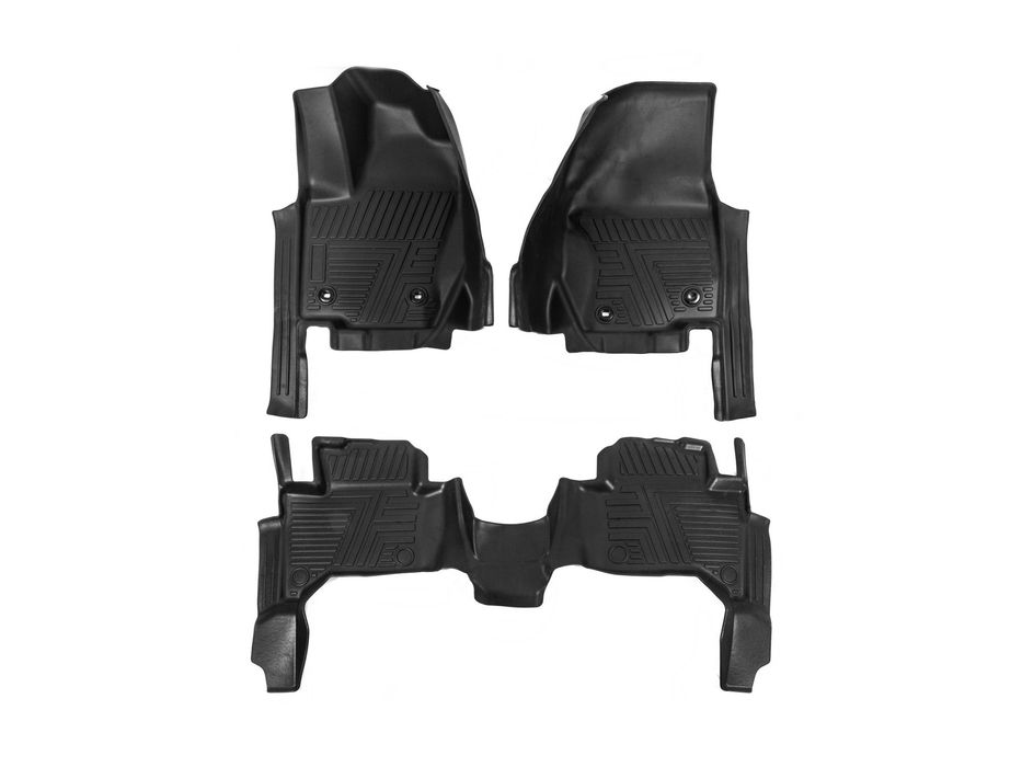 Toyota Land Cruiser Prado 250 2023- рр. Гумові килимки Niken Luxury 3D (3 шт)