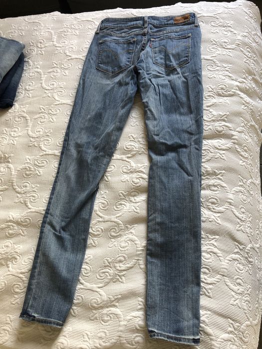 Jeansy oryginalne USA Levis W27L32 bold curve modern rise skinny