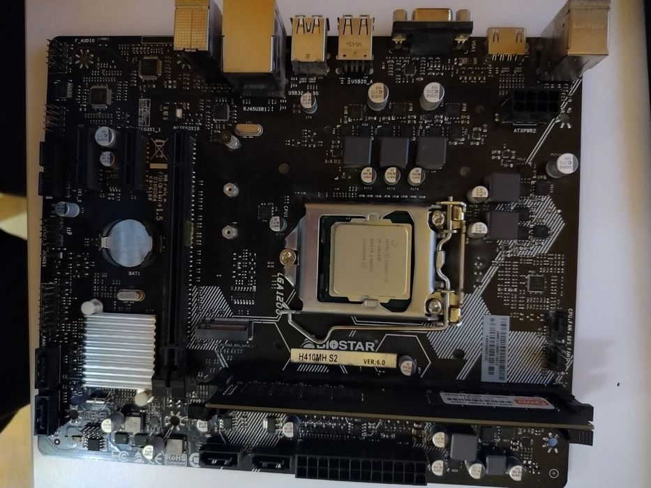 Продам комплект оперативна пам'ять + материнка + процесор