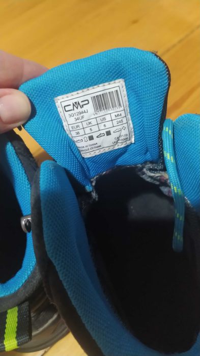 Черевики CMP трекінгові 38 розмір, демісезон, тепла зима
